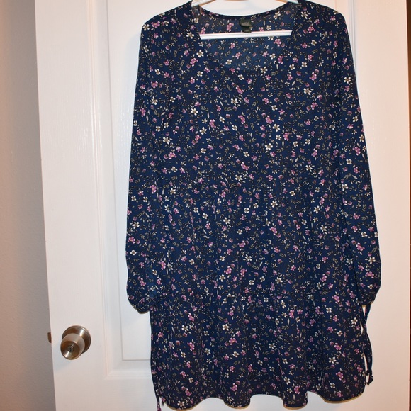 wild fable blue dress